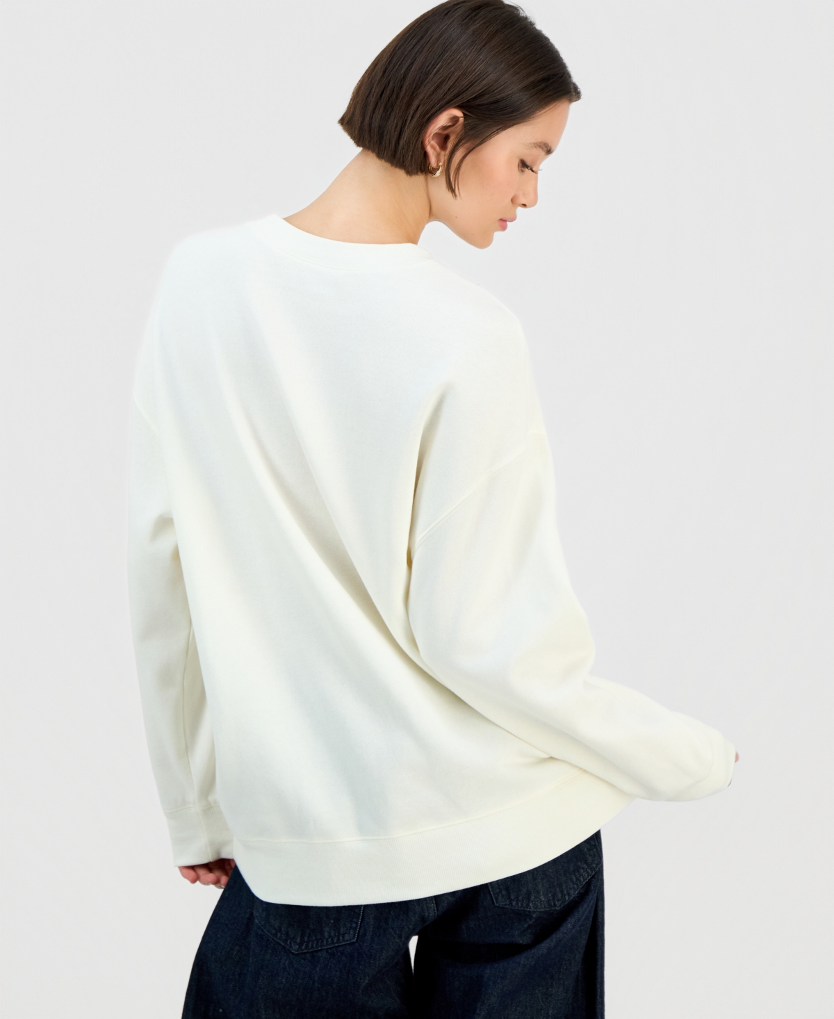 Rebellious One Juniors' Nutcracker Fleece Sweatshirt In Animal Print