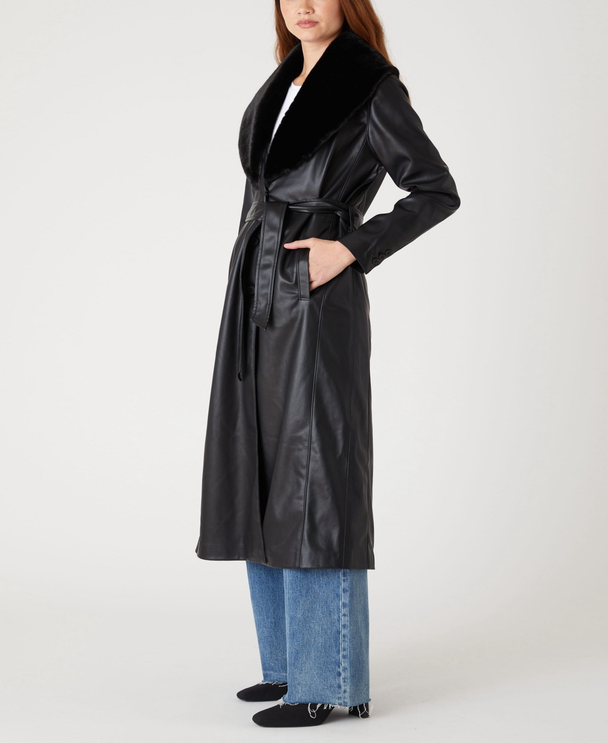 Blank Nyc Women's Late Night Feels Long Sleeve Coat