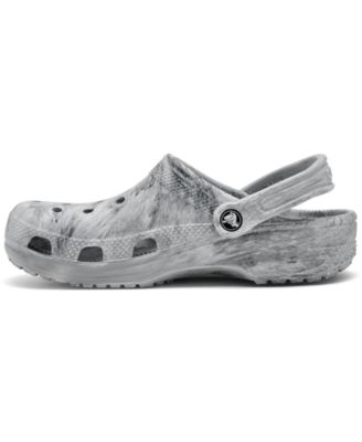 Big Kids Classic Watercolor Marble Clog Sandals from Finish Line