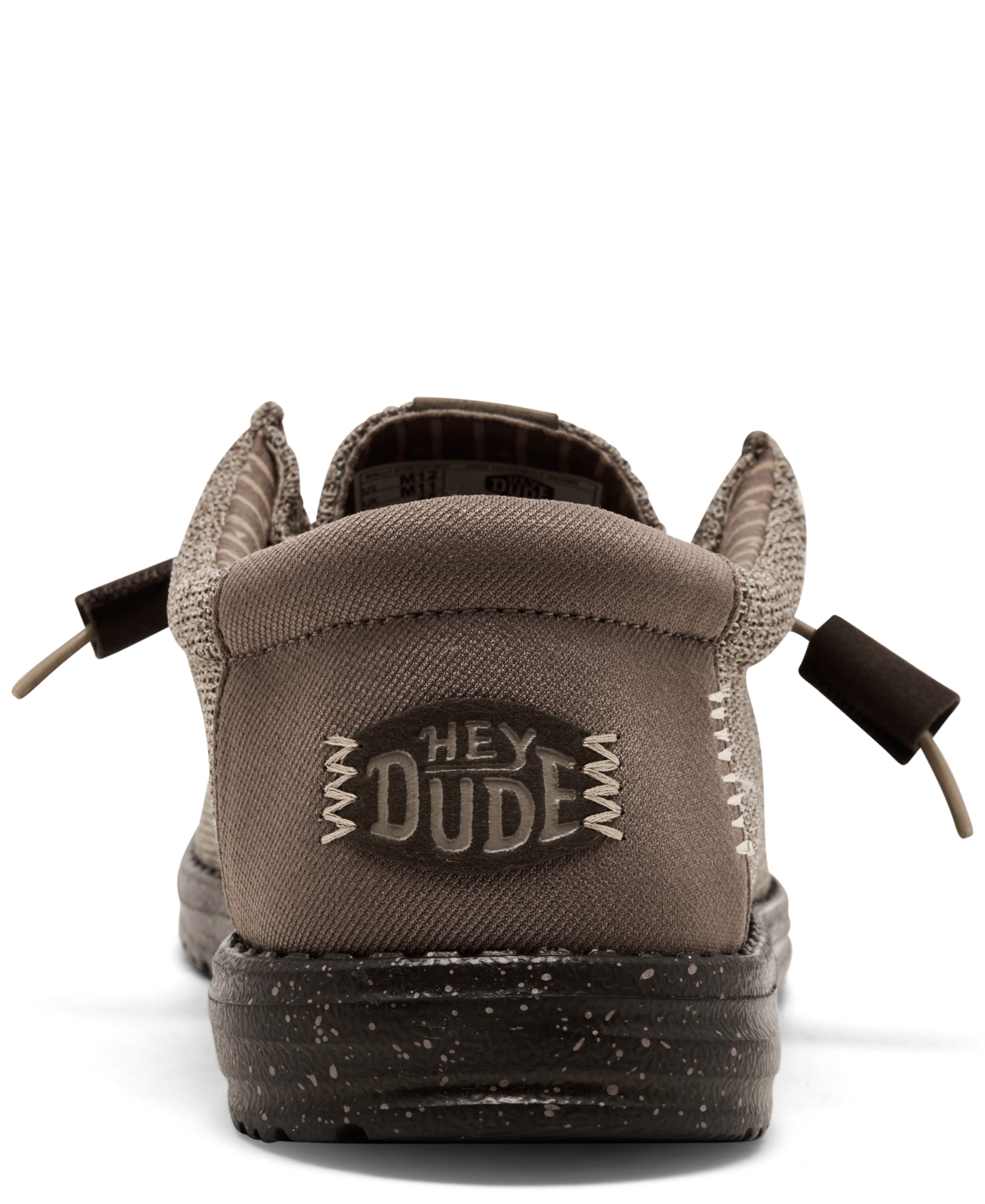 Hey Dude Men's Wally Stretch Sox Slip-on Casual Moccasin Sneakers From Finish Line In Gray