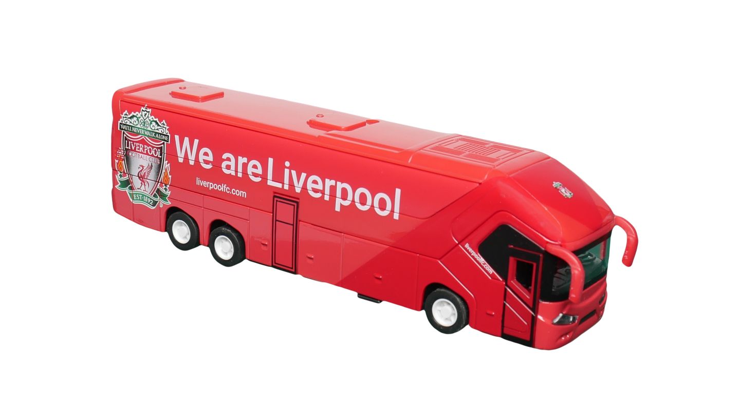 Детская игрушка Banbo Toys Miniature Official Liverpool FC Collectible Toy Bus, цвет: Красный — фото 5