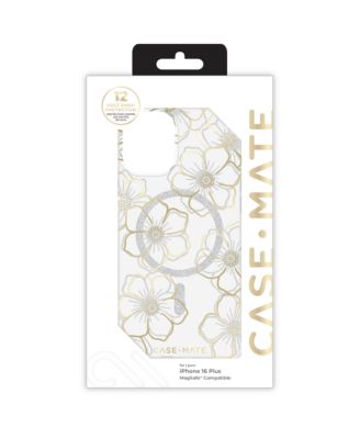 Floral Gems MagSafe Case for Apple iPhone 16 Plus