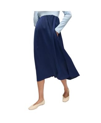 Maternity Ingrid + Isabel Mix Media Midi Dress