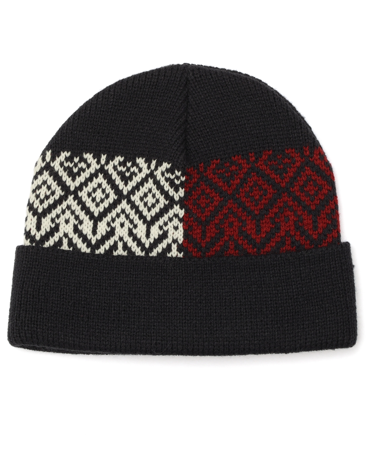 Tommy Hilfiger Men's Bird's Eye Fair Isle Cuff Hat