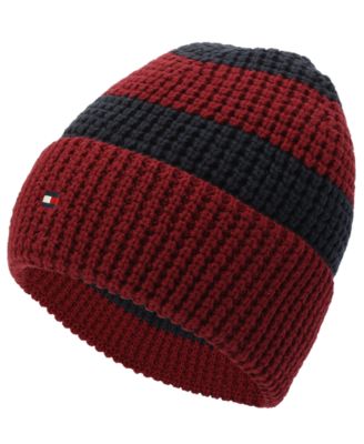 Men's Waffle Stripe Cuff Hat