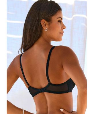 Women's Floral Lace Unlined Bra