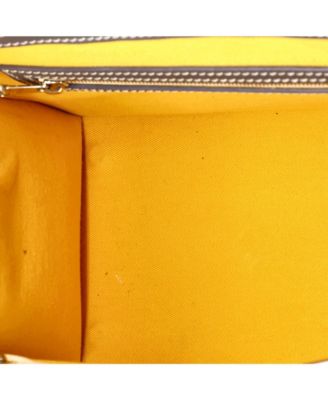 PM Saigon Top Handle Bag Coated Canvas with Leather