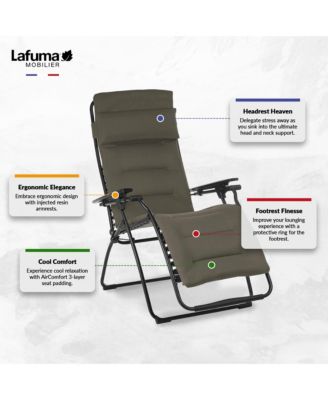 LFM3123-7057 Futura Air Comfort XL Series Outdoor Relaxation Chair, Taupe