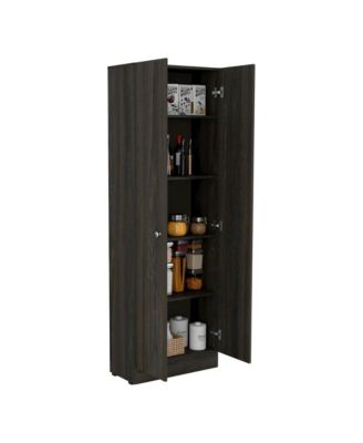 Multistorage Pantry Espresso / Black MDF