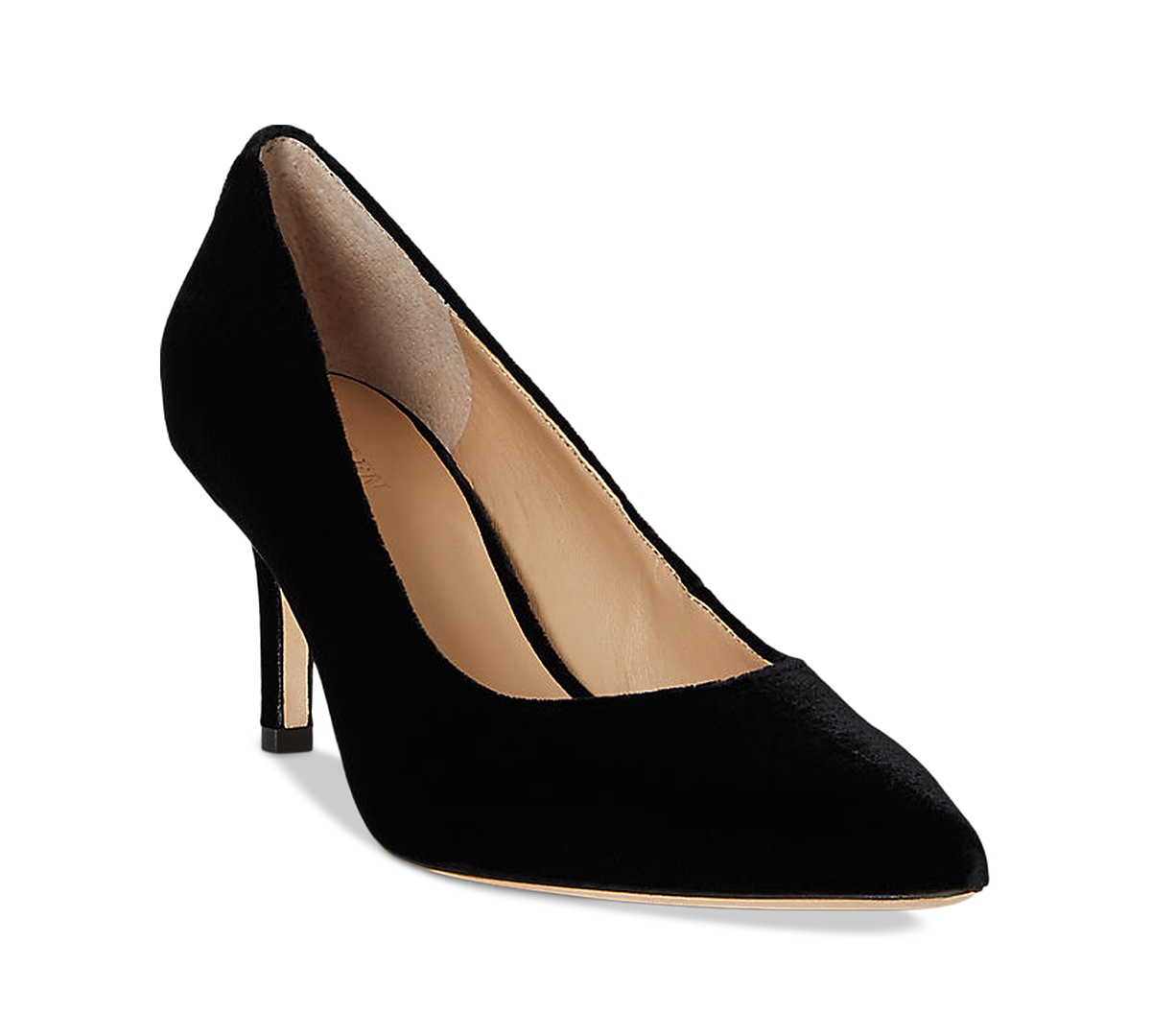 Ralph Lauren Women's Lanette Pointed Toe Pumps In Black