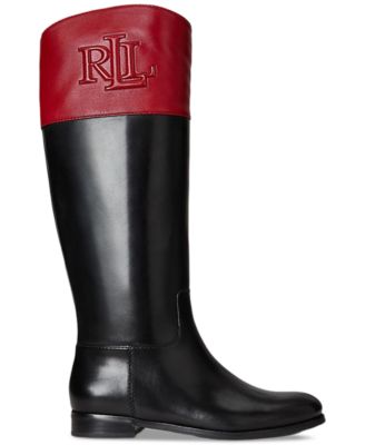 Women's Justine II Two-Tone Leather Riding Boots