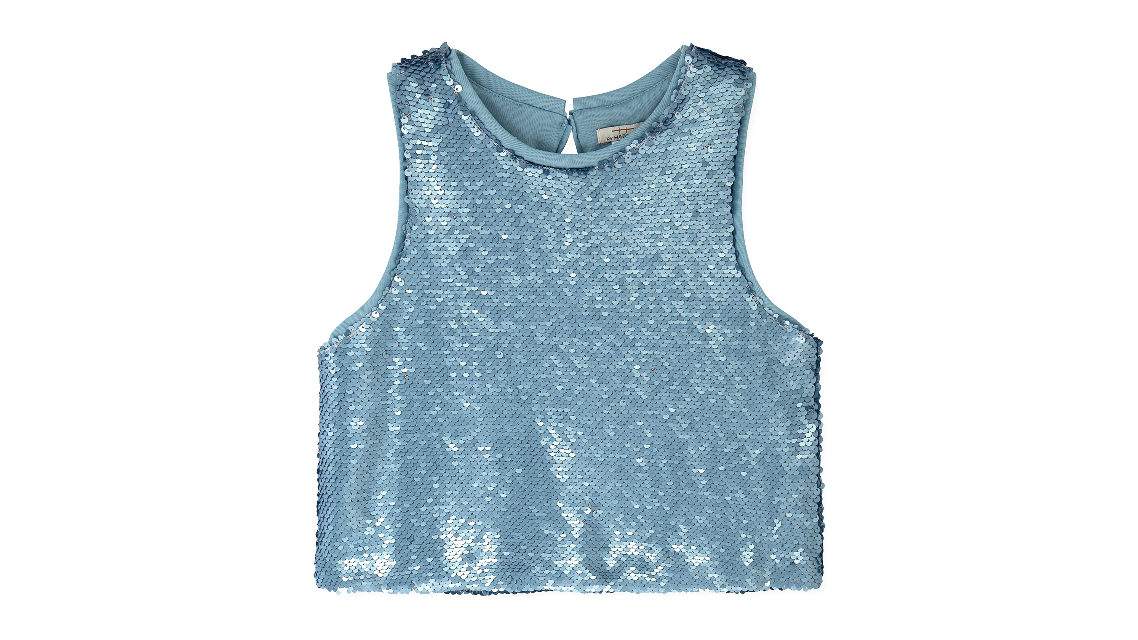 Habitual Kids Girls 7-16 Sequin Pailette Sleeveless Tank Top