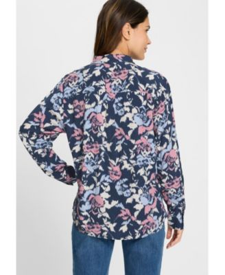Abstract Floral Shirt