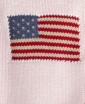 Baby Girls Flag Sweater