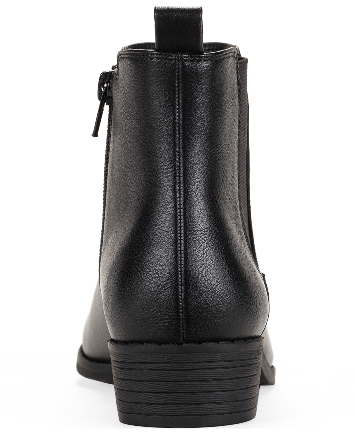 Style & Co Women's Charlyy Gore Block Heel Booties, Macy's Exclusive In Black