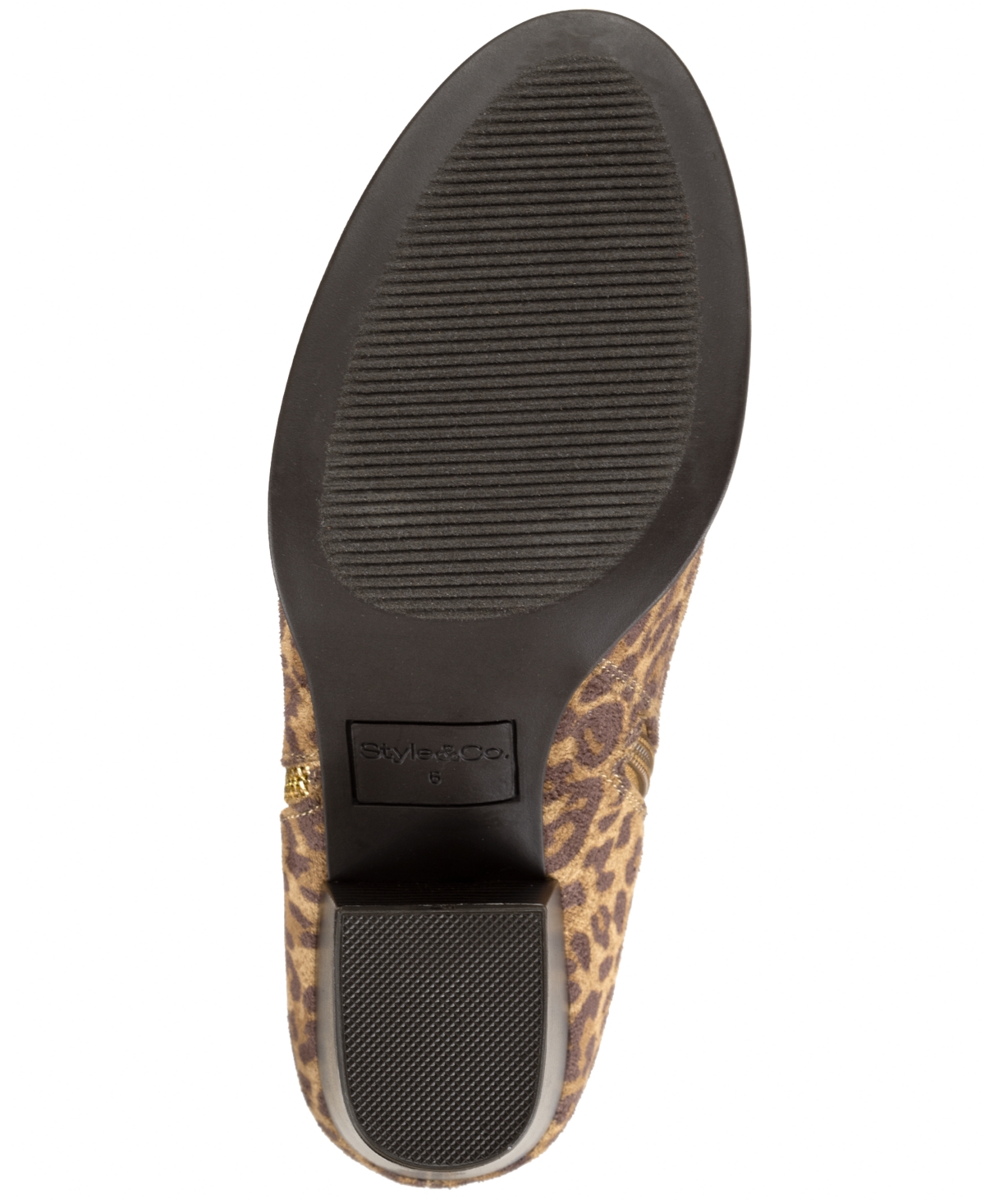 Style & Co Women's Masrinaa Ankle Booties, Created For Macy's In Animal Print