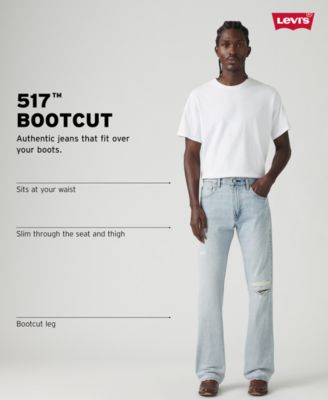 Levi's 517™ Bootcut Fit Jeans - Macy's