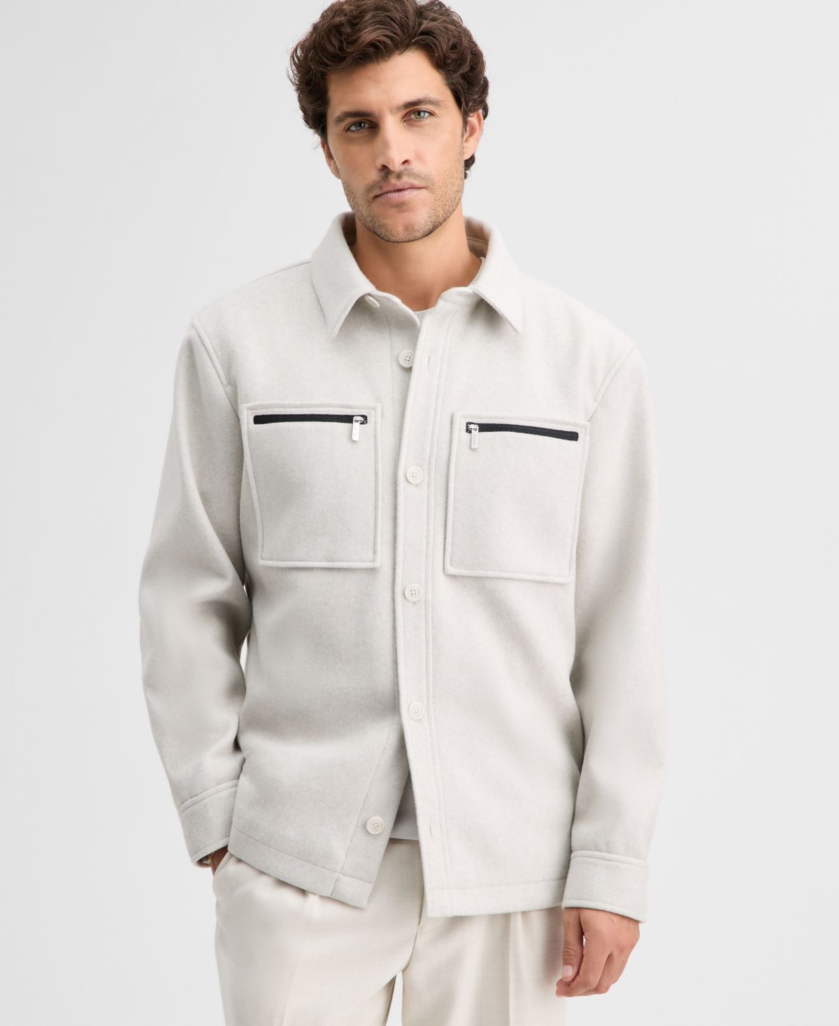 Мужская куртка-рубашка на шерстяной подкладке, эксклюзивная модель Macy's