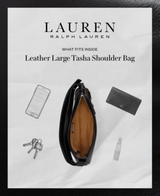 Leather Large Tasha Shoulder Bag