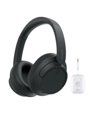 WHCH720N Noise Canceling Headphones (Black) with Wireless Audio Adapter