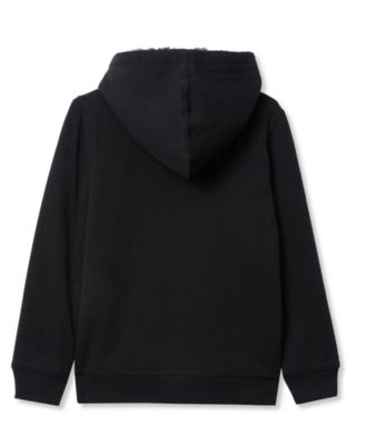 Girls Reversible High Pile Fleece Hoodie