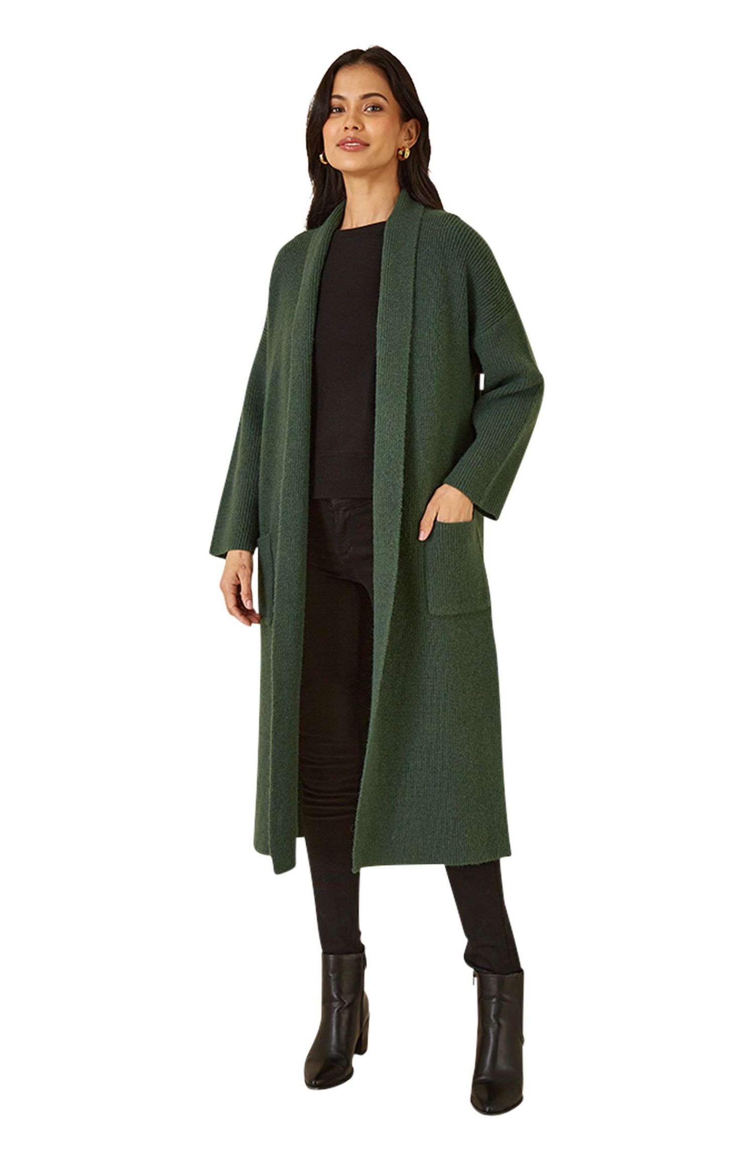 Women's Knitted Maxi Cardigan