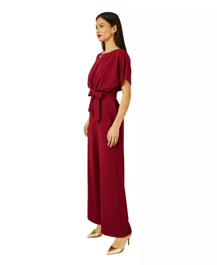 Women's Batwing Stretch Jumpsuit - thumbnail 4