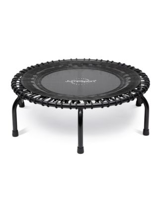 350 Indoor Lightweight 39" Fitness Trampoline, Black with White Frame
