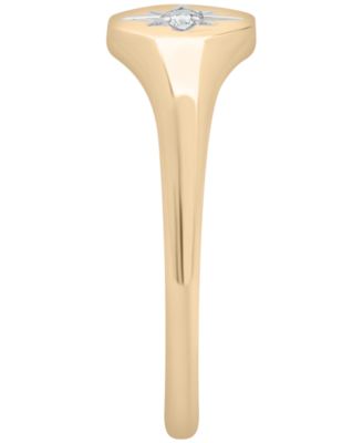 Diamond Accent North Star Ring in 10K Yellow Gold , Created for Macy's