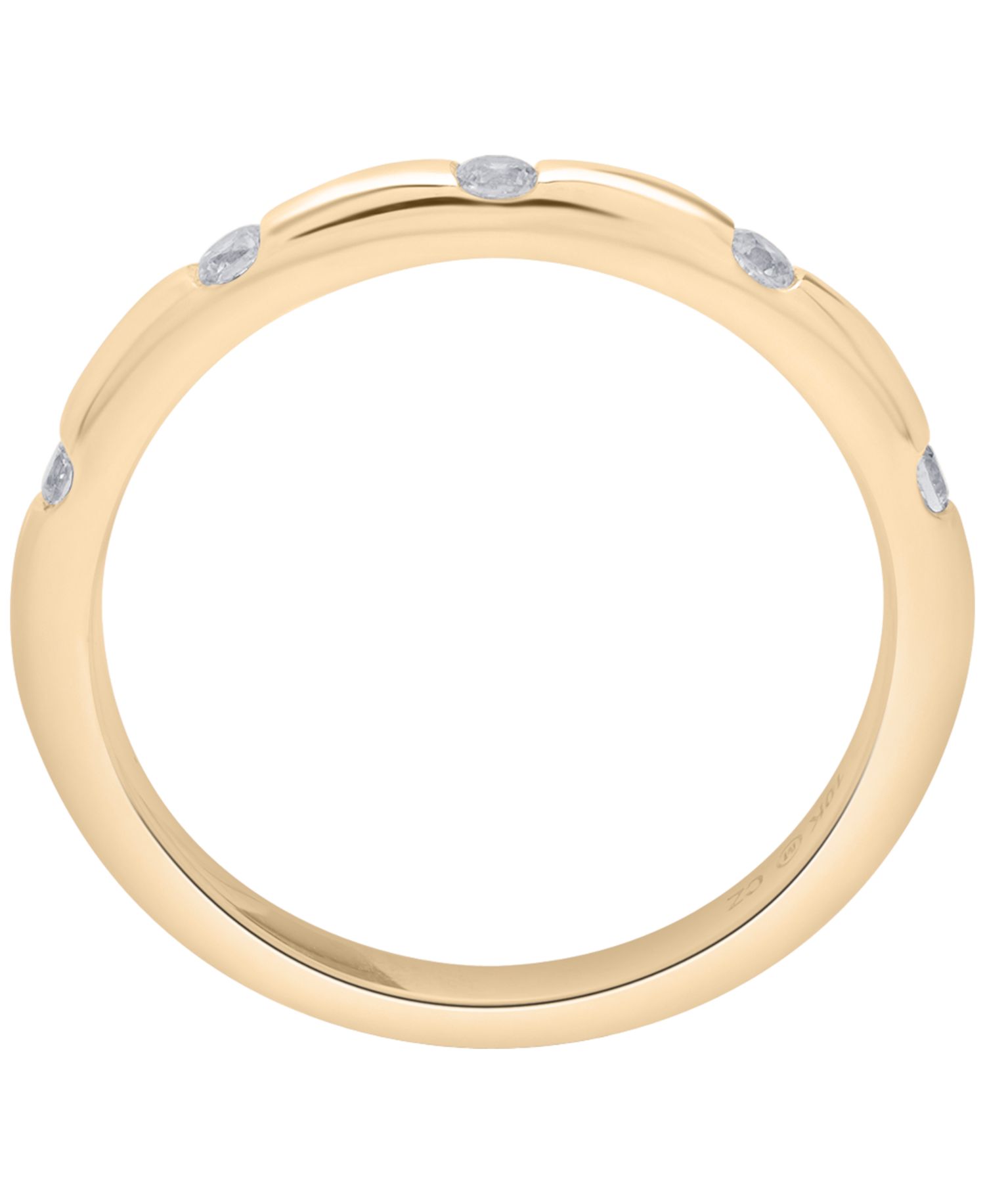 Diamond Ring (1/6 ct. t.w.) in 10K Yellow Gold