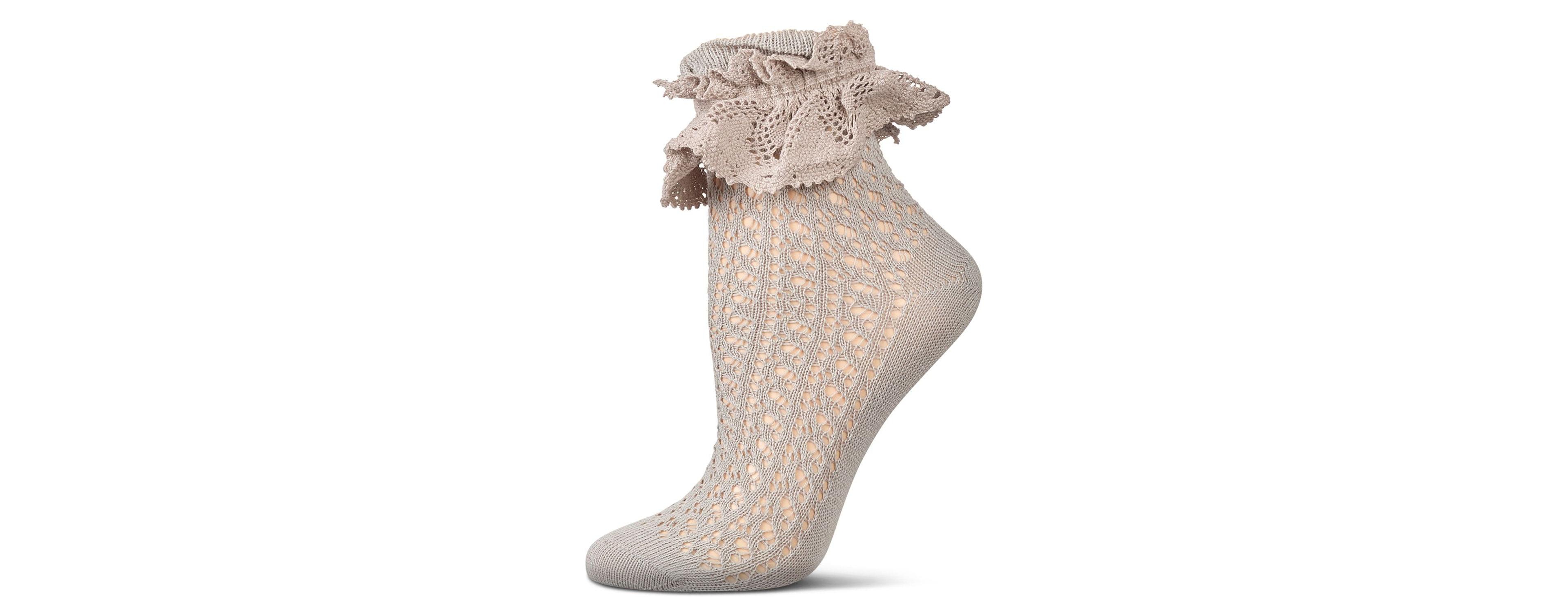 MeMoi Women's Whimsy Lace Anklet Socks