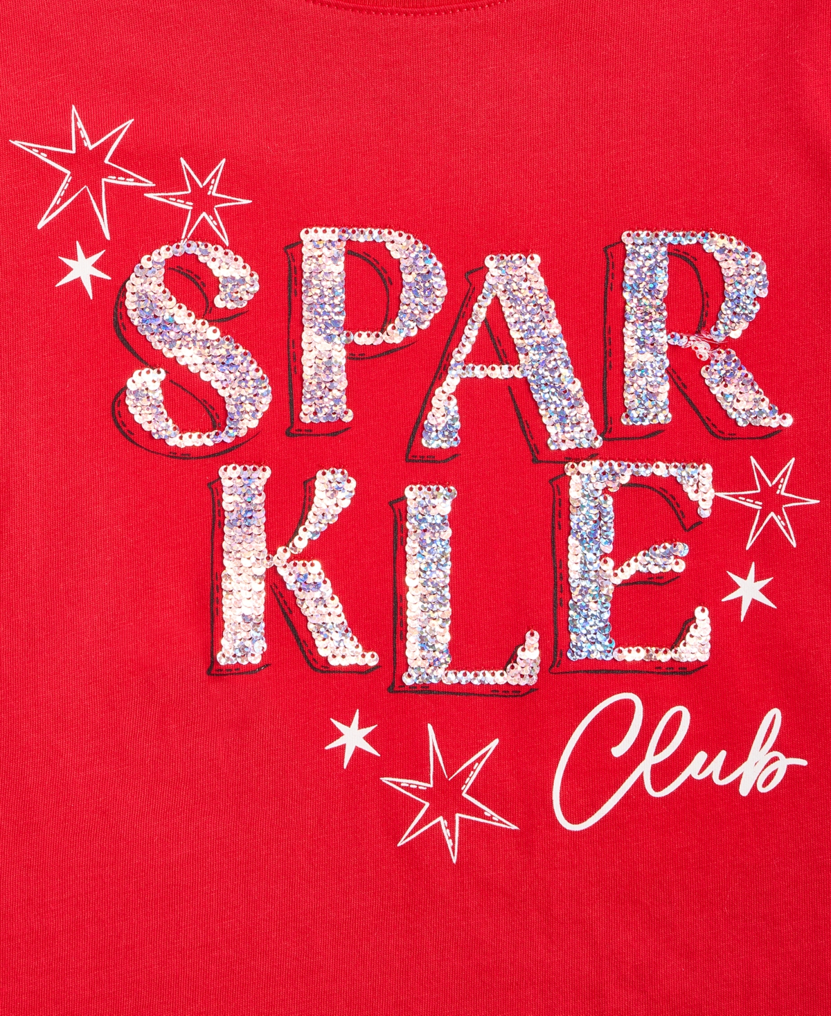 Epic Threads Girls 5-20 Sparkle Club Long-Sleeve T-Shirt, Macy's Exclusive