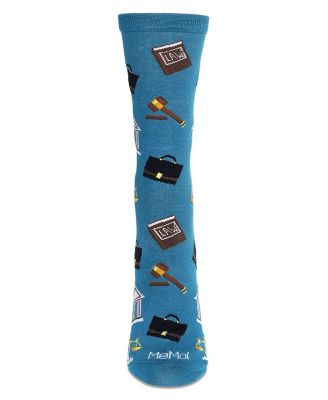 Women's Law N Order Crew Socks