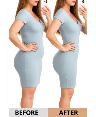 Maternity High-Waist Tummy Control Shorts, Postpartum Shapewear, No-Roll Waistband