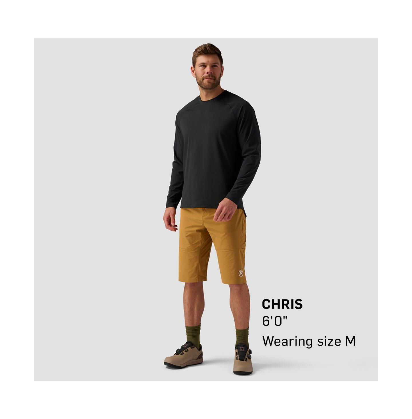 Backcountry Men's BGA Empire Long-Sleeve Jersey Mountain Bike Jerseys Long Sleeve, цвет: Чёрный — фото 5