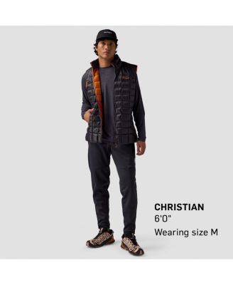 Men's Destination Long-Sleeve Crew Top Performance Shirts Long Sleeve