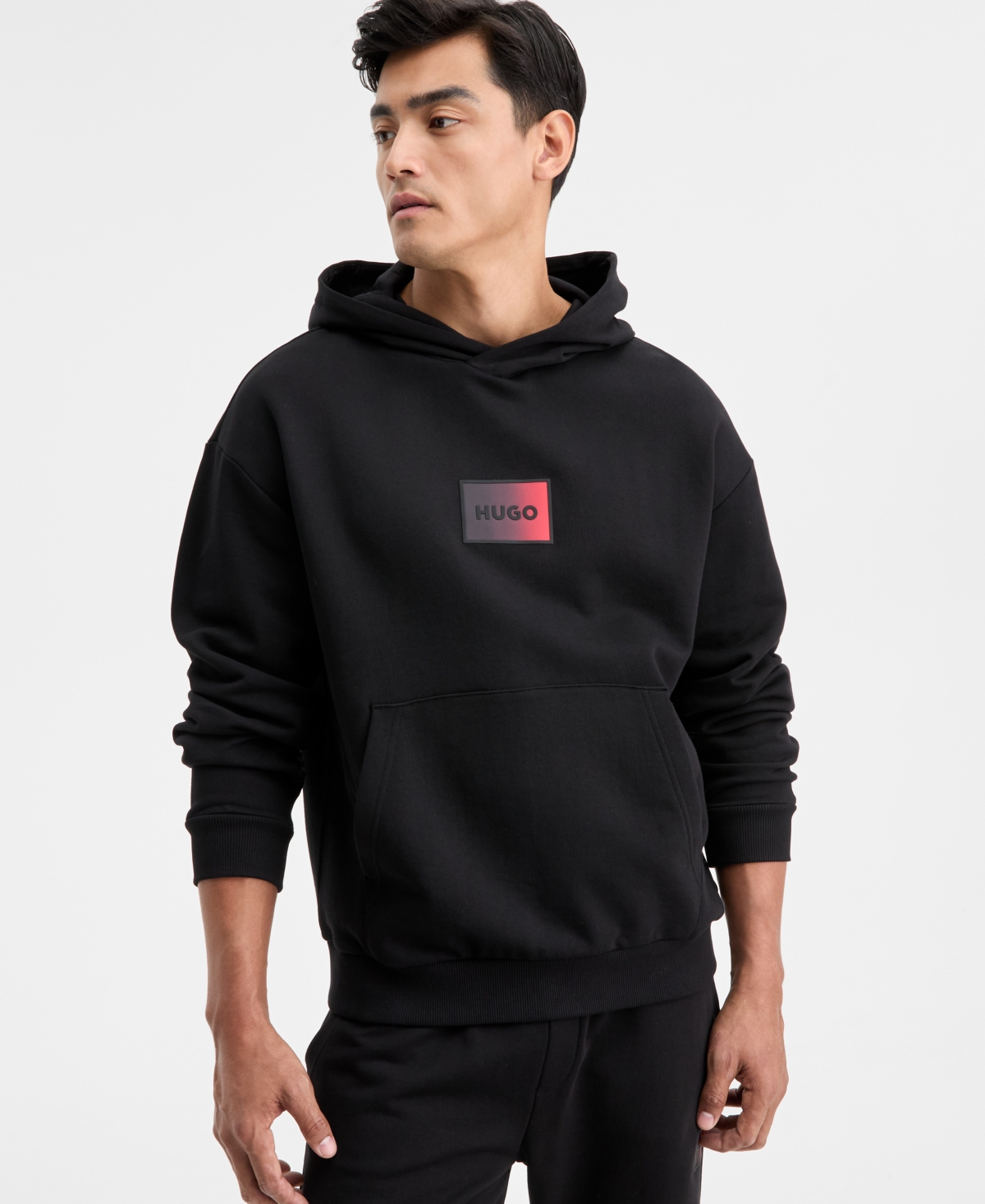 Hugo Boss Men's Danohood Long-Sleeve Logo Hoodie