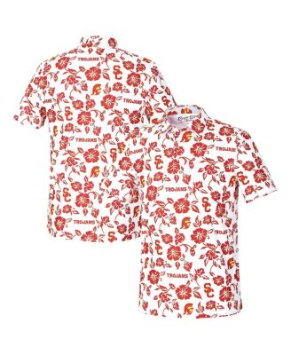 Reyn Spooner - Men's White USC Trojans Pua Performance Polo Shirt