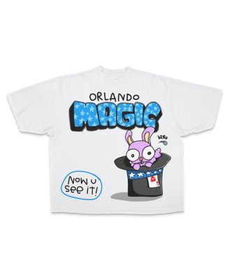 b2Ss - Men's and Women's Cream Orlando Magic Trick Premium Vintage Boxy T-Shirt