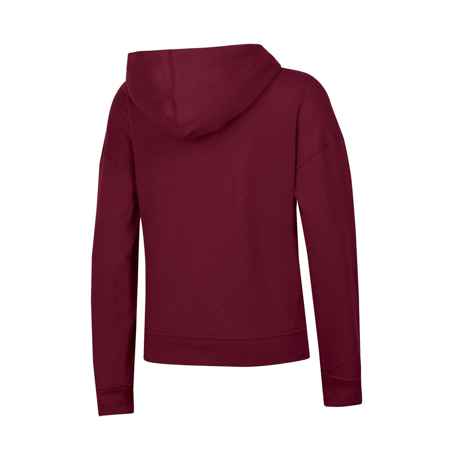 Женское худи Champion Maroon Texas A&M Aggies Powerblend Fleece — фото 2