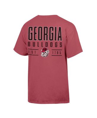 Men's Red Georgia Bulldogs Big Name T-Shirt