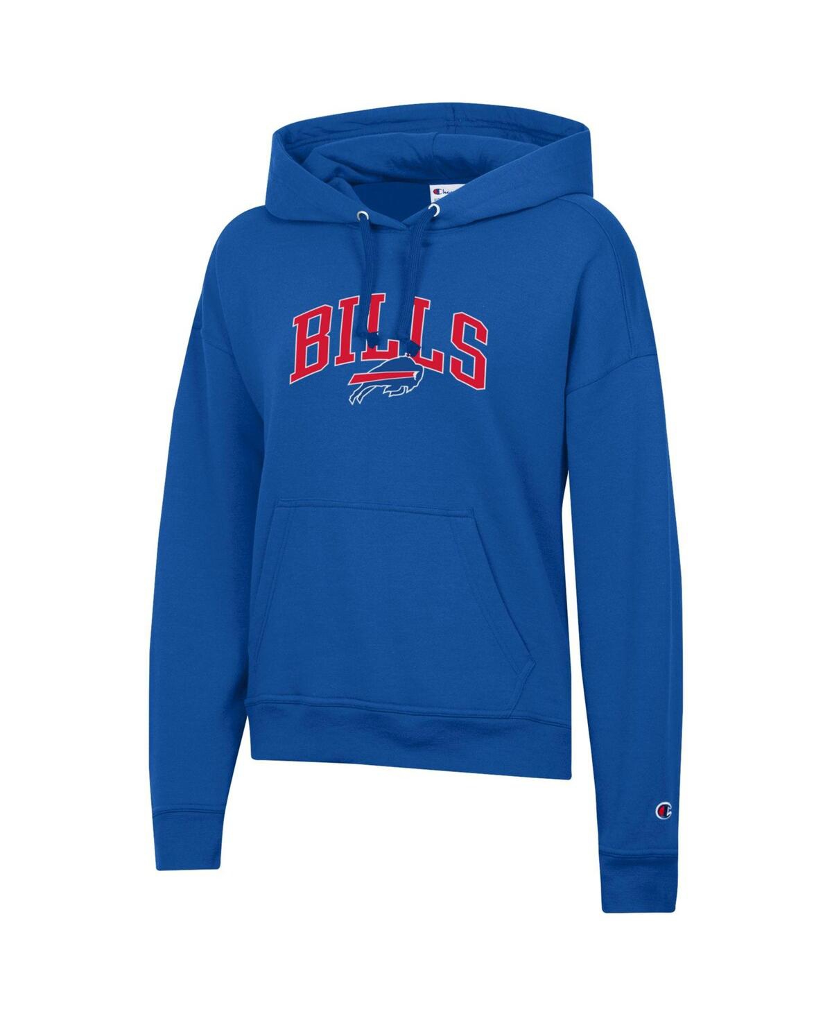 Champion Women's Royal Buffalo Bills Powerblend Hoodie In Blue