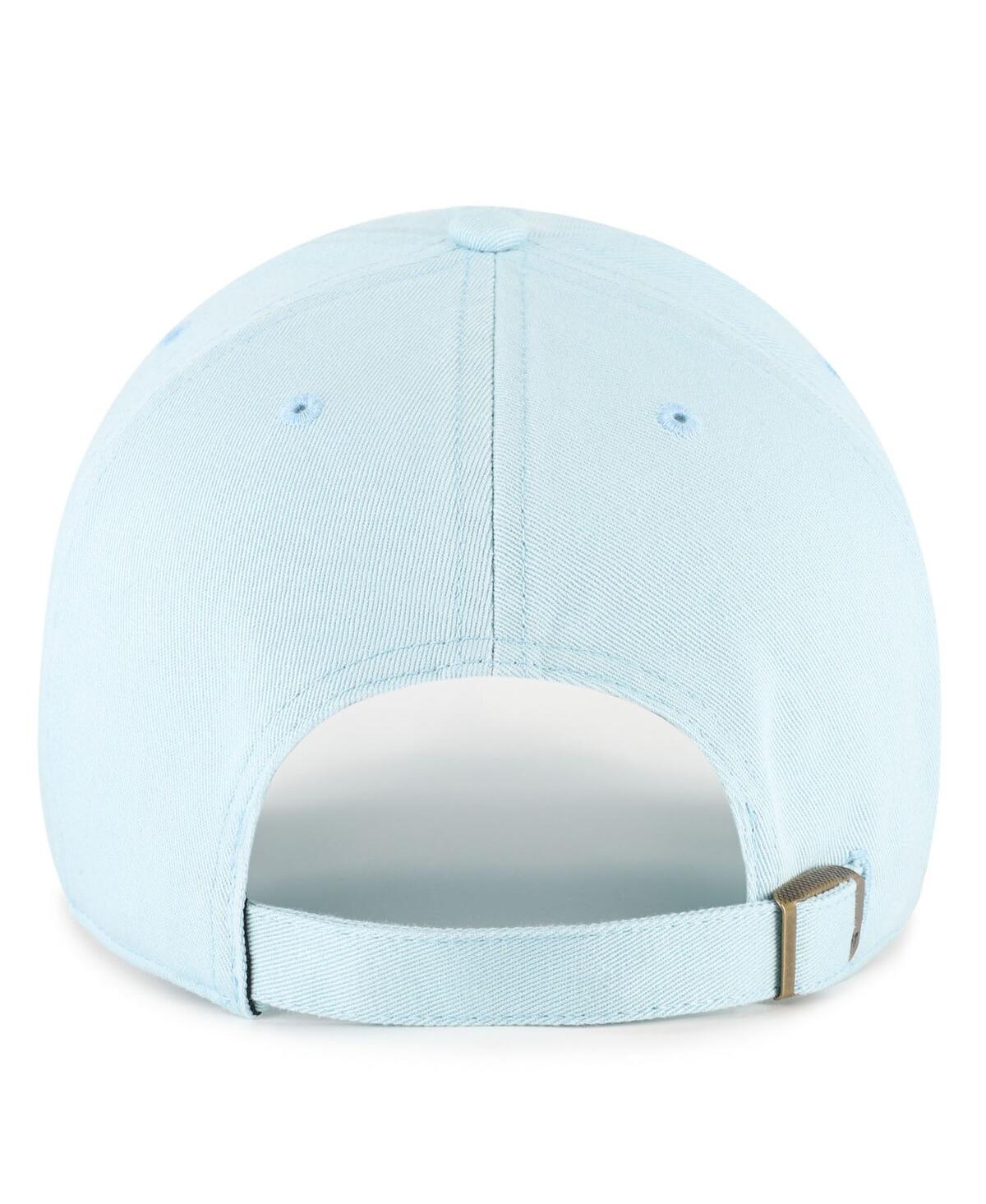 47 Brand Men's Powder Blue Tulane Green Wave Vault Clean Up Adjustable Hat In Green