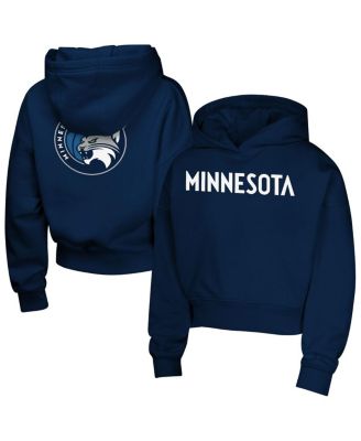 Outerstuff - Big Girls Navy Minnesota Lynx Closer Pullover Hoodie