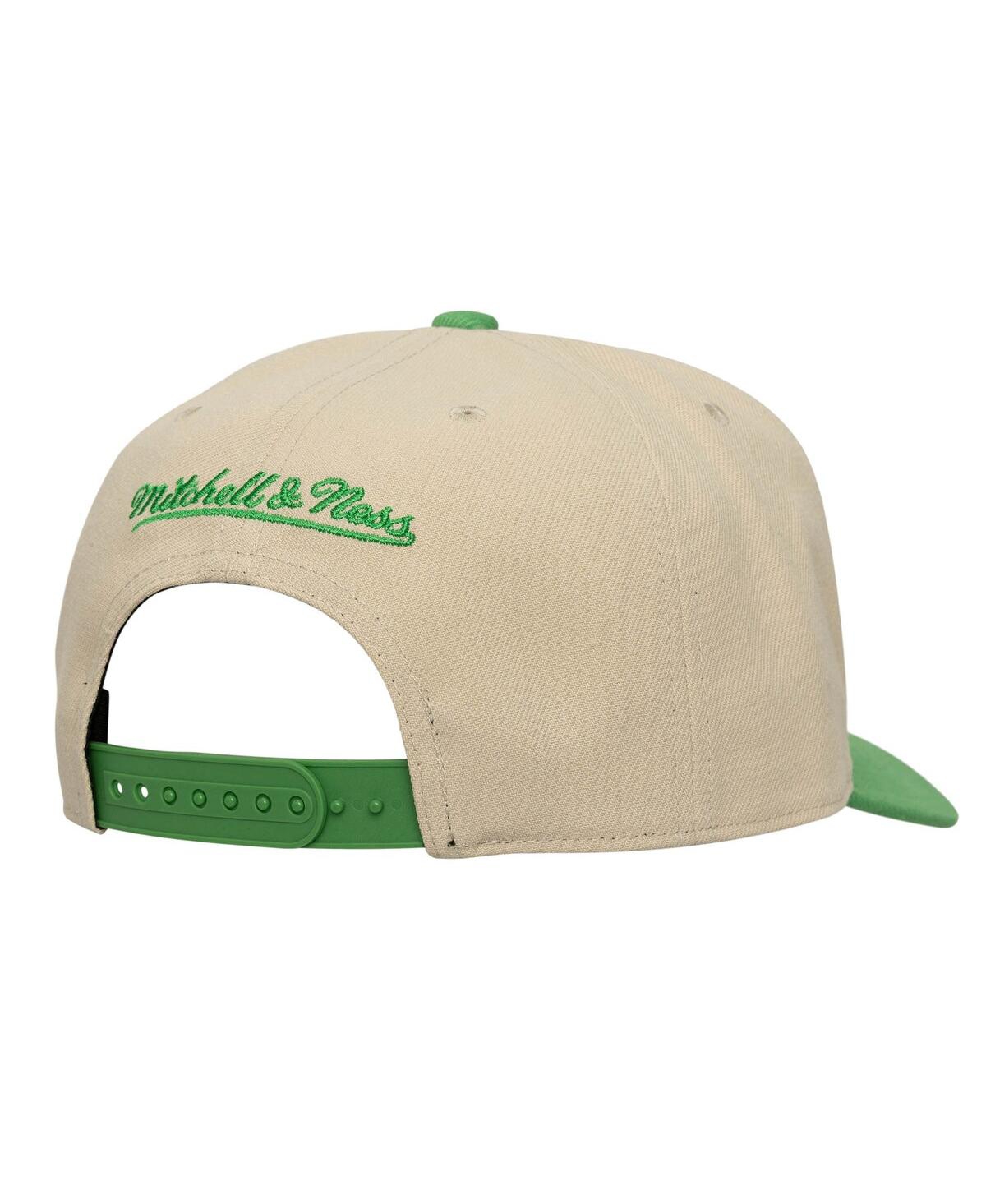 Mitchell & Ness Men's Green/royal Austin Fc Upside Down Pro Pinch Snapback Hat In Multi