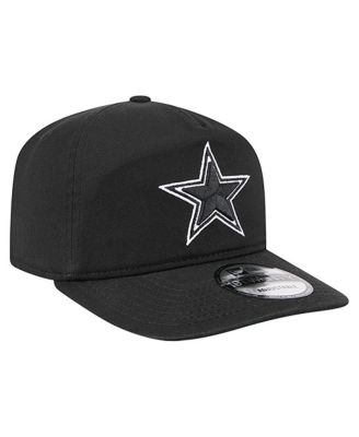 Men's Black/White Dallas Cowboys 19TWENTY Adjustable Hat