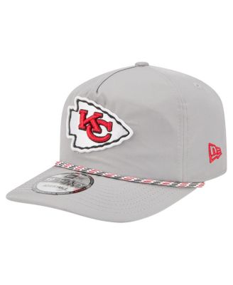 New Era - Men's Gray Kansas City Chiefs Rope 19TWENTY Hat