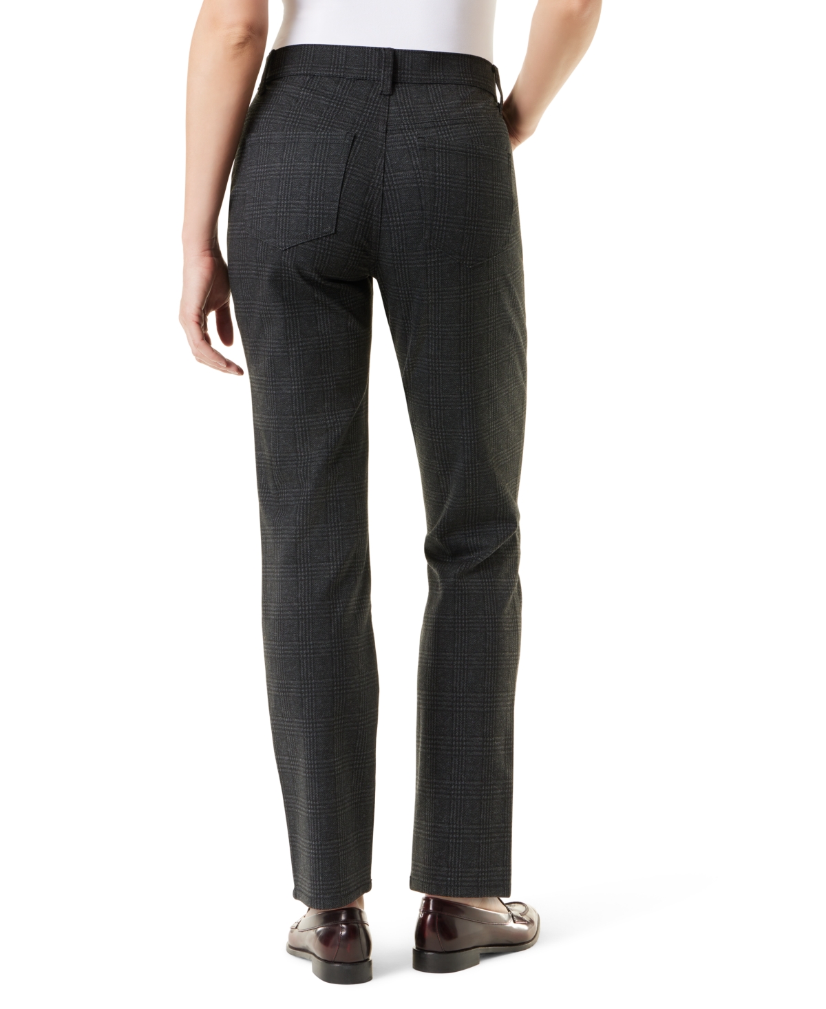 Gloria Vanderbilt Women's Amanda Ponte High-rise Pants In Multi