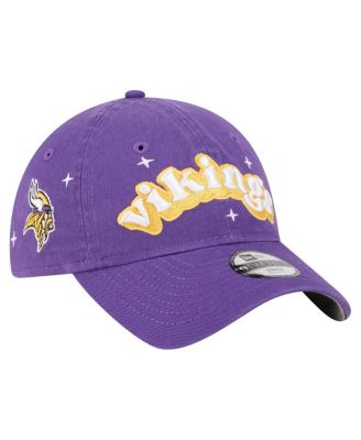 New Era - Big Girls Purple Minnesota Vikings Cheer 9TWENTY Adjustable Hat