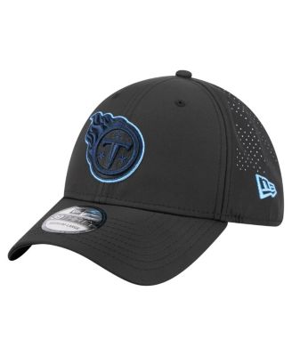 New Era - Men's Black Tennessee Titans Night 39THIRTY Flex Hat